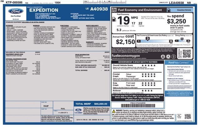 
								2020 Ford Expedition XLT w/ Navigation full									